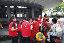 倡导文明交通 杭州募办党支部开展志愿活动