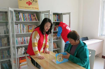 福彩在行动 爱心图书室落户曹家庄