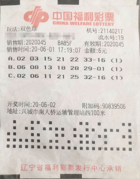 守号十年 葫芦岛彩民终获607万大奖_双色球中奖新闻_中彩网