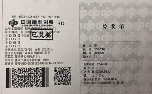 陇南彩民凭感觉倍投3D中奖8万多元 陇南彩民凭感觉倍投3D中奖8万多元