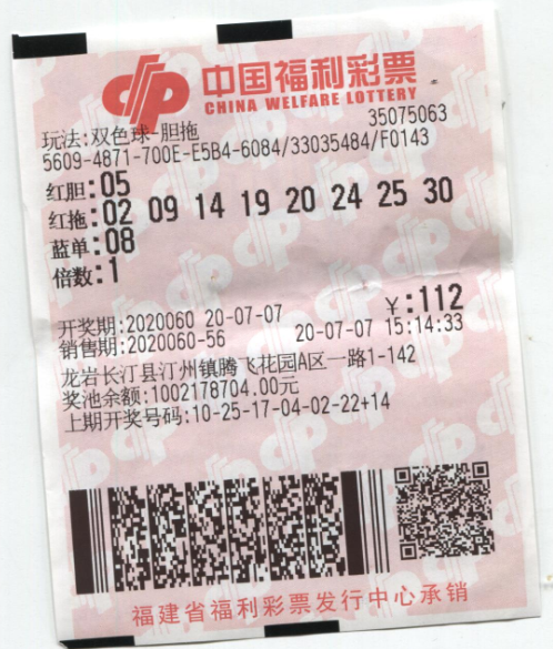 中奖彩票 中奖彩票