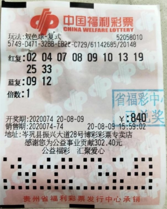 家人生日组号，黔东南彩民一举获893万元大奖_副本