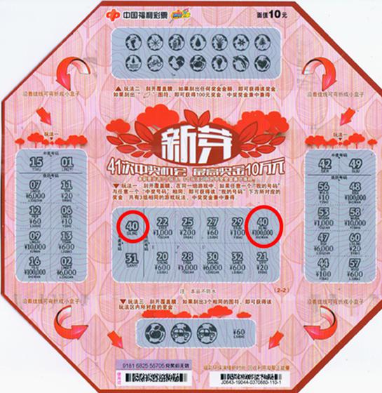 整本购彩真香,南宁小伙喜中刮刮乐 “新芽”10万元头奖1 整本购彩真香,南宁小伙喜中刮刮乐 “新芽”10万元头奖1