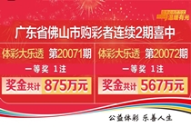 高调！中出大乐透875万和567万的大奖实体店获奖励