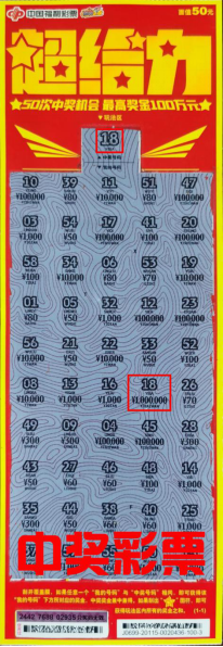 福彩超给力 大奖中不停1