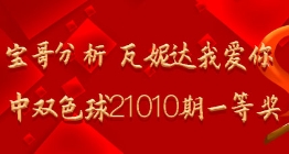 宝哥分析 瓦妮达我爱你命中双色球21010期一等奖