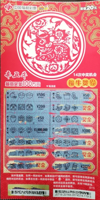 好运!我省第三个“辛丑牛”200万诞生1 好运!我省第三个“辛丑牛”200万诞生1