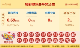 【中彩网-蔗姜】快乐8第087期分析