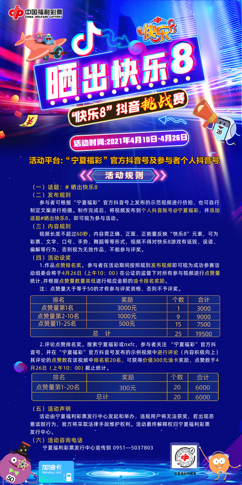 宁夏福彩“快乐8”抖音挑战赛等你来战 宁夏福彩“快乐8”抖音挑战赛等你来战