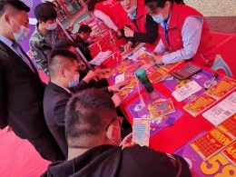 传递快乐，助力公益，福彩刮刮乐走进大河国际车展