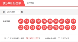 【中彩网-蔗姜】快乐8第090期分析