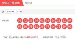 【中彩网-江溪】快乐8第095期分析