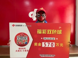 自选复式投注，郑州彩民喜领双色球570万元大奖