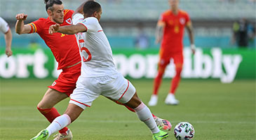 威尔士VS瑞士全场集锦