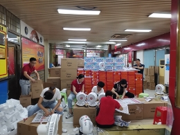 炎炎夏日送清凉 丝丝凉意暖人心