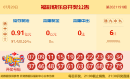 【中彩网-蔗姜】快乐8第192期分析