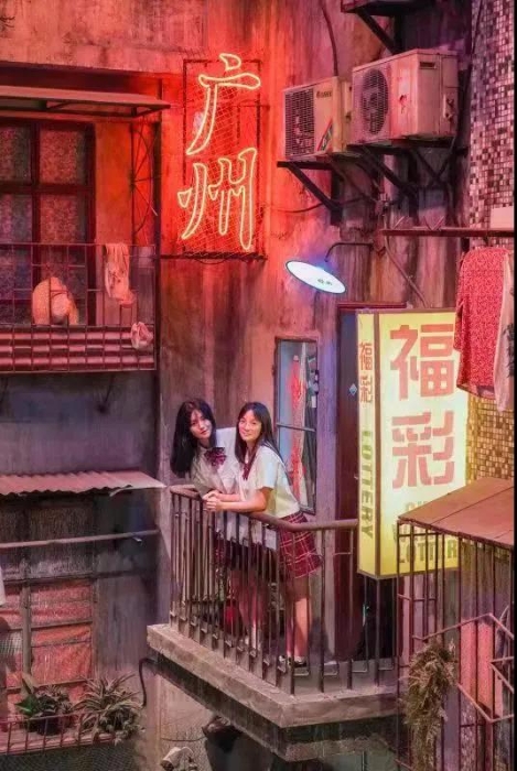 年轻客群在广州文和友福利彩票店打卡 年轻客群在广州文和友福利彩票店打卡