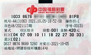 双色球647万大奖得主：福彩发行宗旨吸引了我