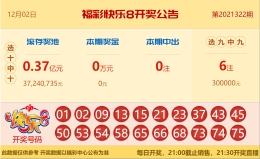 【中彩网-蔗姜】快乐8第323期分析