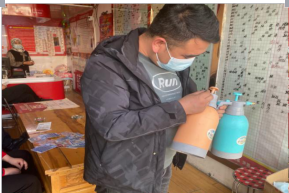 甘南州福彩中心开展疫情防控巡查工作