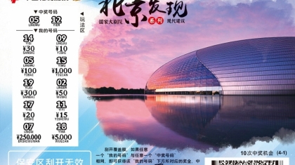  “北京发现”刮刮乐新票+派奖活动，你今天玩了吗？