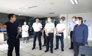 自治区民政厅副厅长成红亮一行到自治区 福彩中心调研指导工作