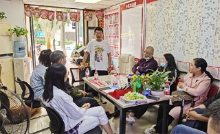 重庆福彩人力资源部党支部组织开展结对帮扶站点交流培训活动