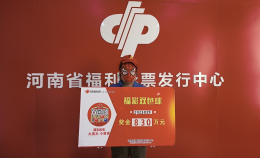 安阳彩民凭机选票捧走双色球830万元
