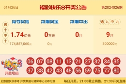 【中彩网-狐喃】快乐8第24027期分析