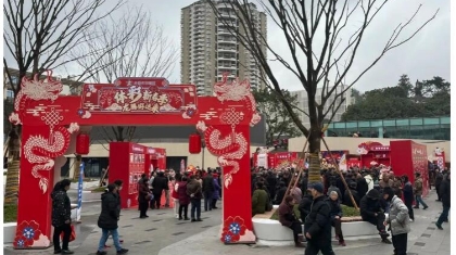 “体彩新春季 龙腾好运来”，我市多地同步开展体彩品牌落地推广活动