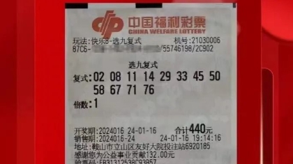 合力出“奇迹”！鞍山购彩团队喜中320万大奖