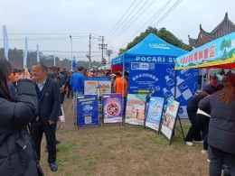 900名跑友穿行茶亭花海 长沙体彩现场开展责任彩票宣传活动