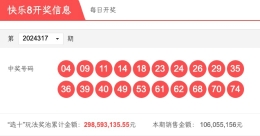 【中彩网-蔗姜】快乐8第24318期分析