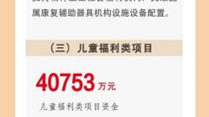 图说 | 民政部2023年彩票公益金去向