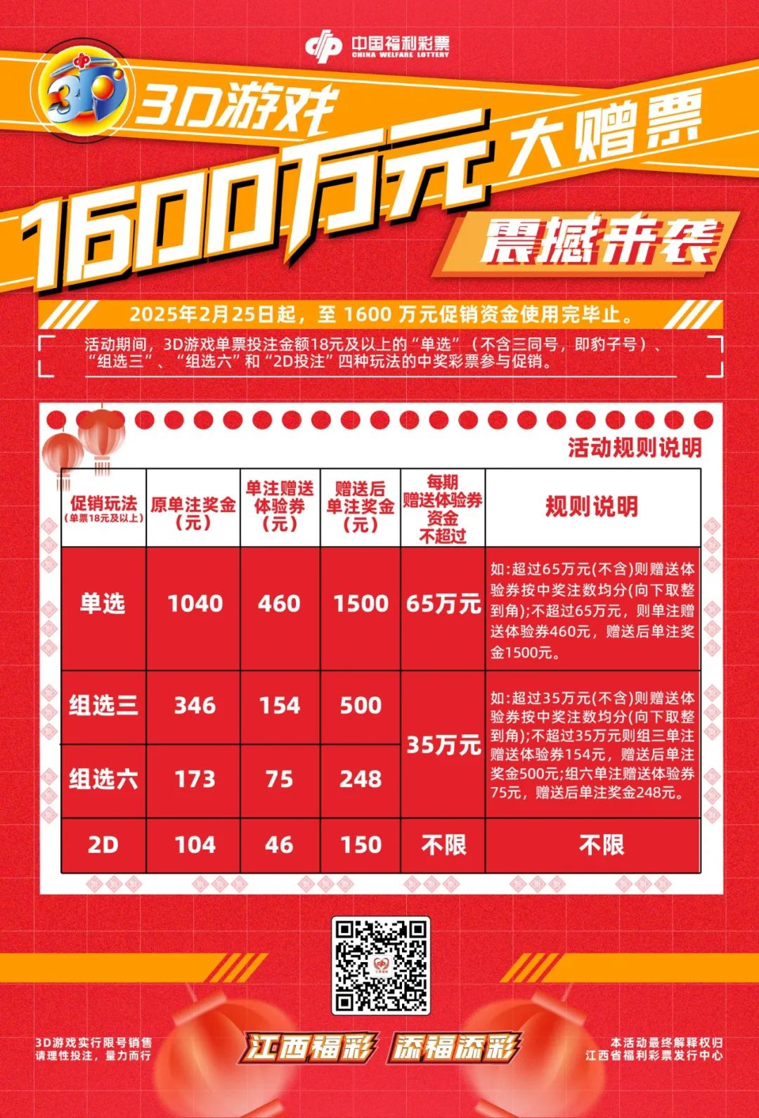 宠粉福利！3D游戏1600万元大赠票活动即将火爆来袭！