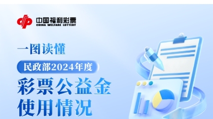 一图读懂民政部2024年度彩票公益金使用情况