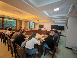 承德市福彩中心召开巡查服务站年中研讨会议