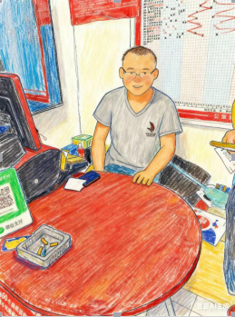 福利彩票销售员王守雷 福利彩票销售员王守雷