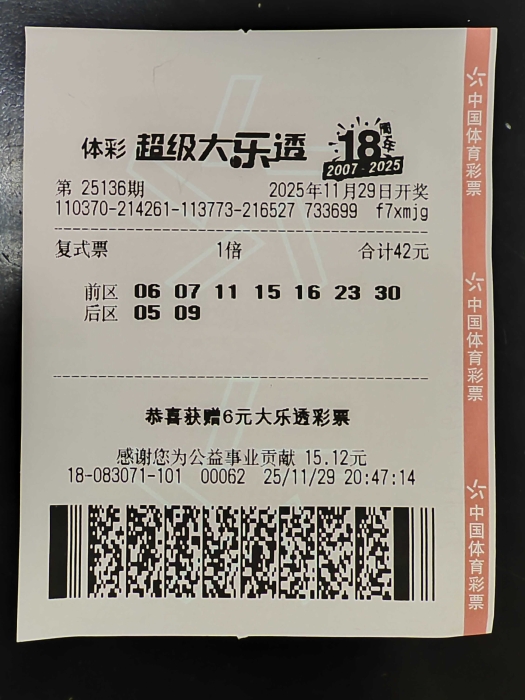 日照两位购彩者永别中得大乐透二等奖 日照两位购彩者永别中得大乐透二等奖