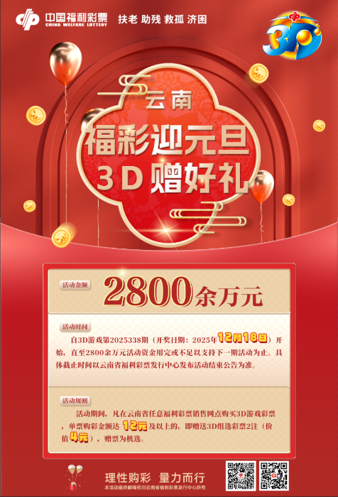 云南福彩迎元旦