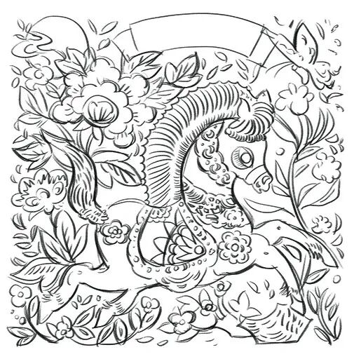 推测打算团队提供的手绘草图。