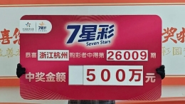 岁末购彩添好运！喜领7星彩一等奖