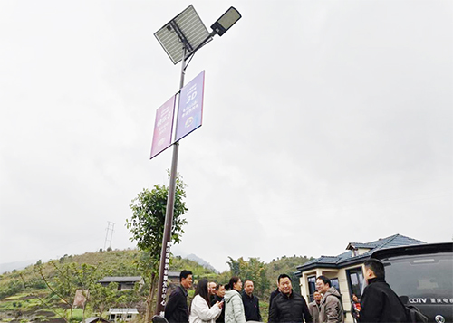 重庆万盛五里村迎来光明：福彩太阳能路灯点亮乡村之路