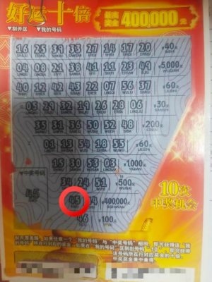 河源彩民喜中“好运十倍”一等奖