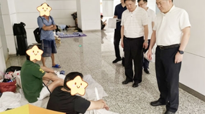 重庆市民政局实地督导“夏季送清凉”专项救助行动