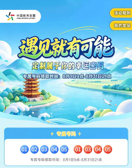 遇见就有可能，定制你的专属幸运！