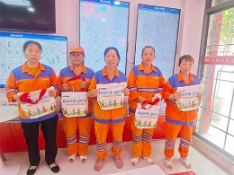重庆福彩“福满四季·益路同行”关爱一线劳动者在行动