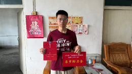 以法为剑守护正义 福彩助力商河学子圆梦烟台大学法学专业