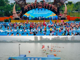 公益体彩助力东江湖“夏日冬泳”挑战赛 体育赋能文旅融合