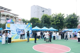 警彩联动 公益护航 海南体彩反诈主题宣传活动走进海南工商职业学院